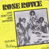 Rose Royce - Love Don't Live Here Anymore