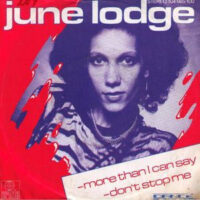 June Lodge - More Than I Can Say