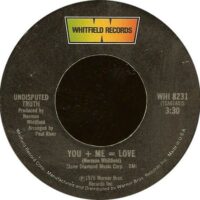 Undisputed Truth - You + Me = Love
