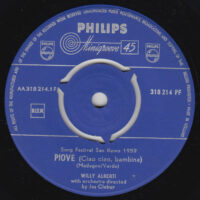 Willy Alberti - Piove (Ciao Ciao, Bambina)