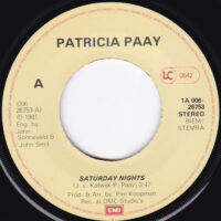 Patricia Paay - Saturday Nights