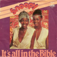 Snoopy - It's all-in The Bible