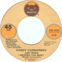 Randy Vanwarmer - Your Licht
