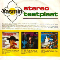 No Artist – Yasmin Stereo Testplaat (Flexi-disc)