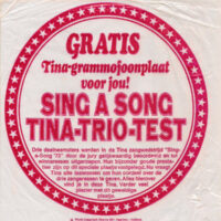 Various - Sing A Song '** Tina-Trio-Test (Flexi-disc)