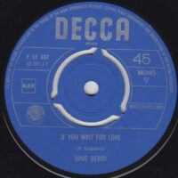 Dave Berry - If You Wait For Love