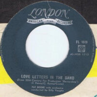 Pat Boone With Billy Vaughn - Love Letters In The Sand