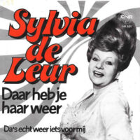 Sylvia de Leur - Daar Heb Je Haar Weer