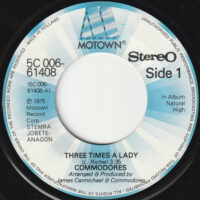 Commodores - Three Times A Lady