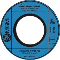 Donny & Marie Osmond - I'm Leaving It (All) Up To You