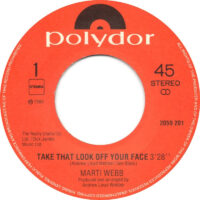 Marti Webb - Take That Look Off Your Face