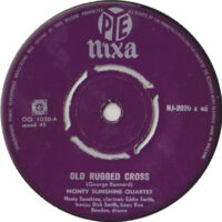 Monty Sunshine Quartet / Chris Barber's Jazz Band - Old Rugged Cross