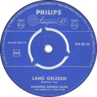 Zangeres Zonder Naam - Lang Geleden