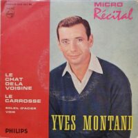 Yves Montand - Micro Recital