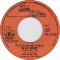 Miracles - Whole Lot Of Shakin' In My Heart