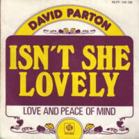 David Parton - Isn't She Lovely